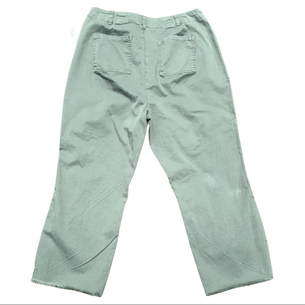 NWT New Directions Women’s Relaxed Kick Crop Pants - Picture 2 of 8